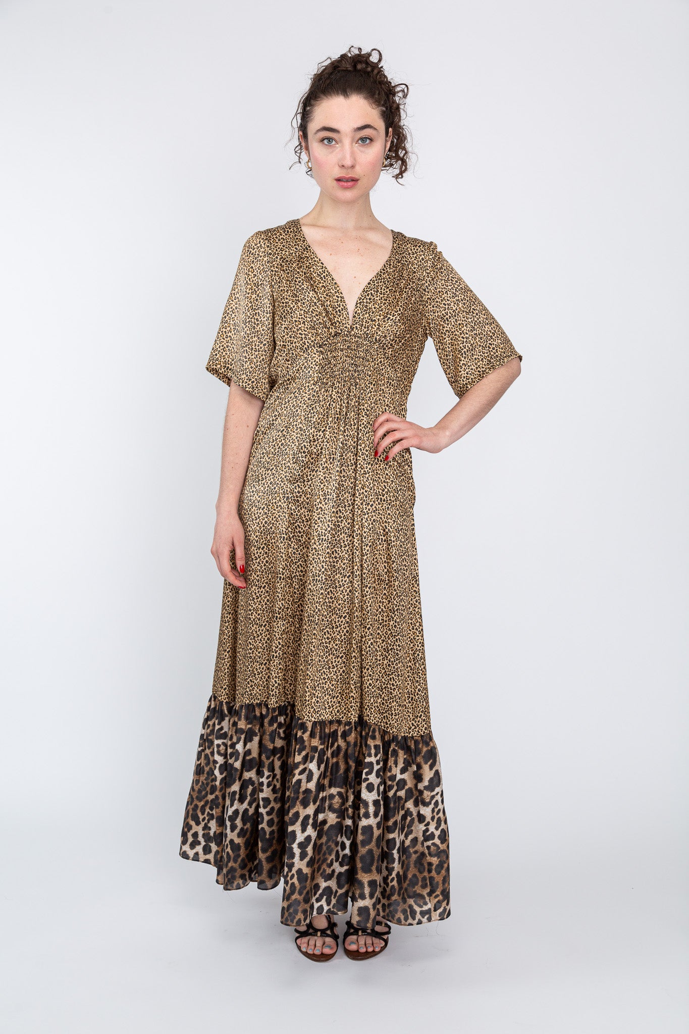 Wild Cat Maxi Dress