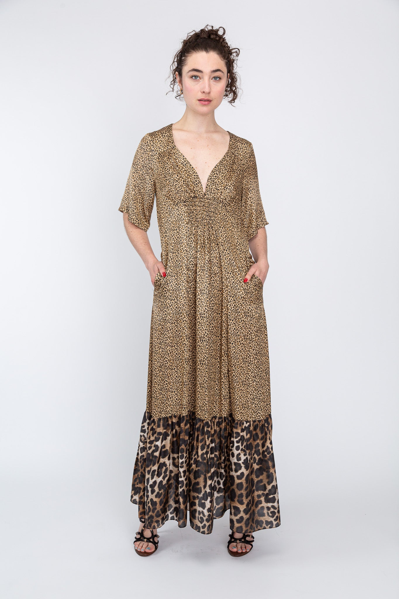 Wild Cat Maxi Dress