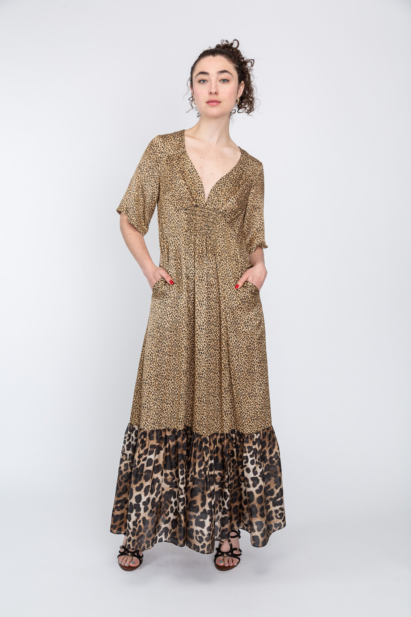 Wild Cat Maxi Dress