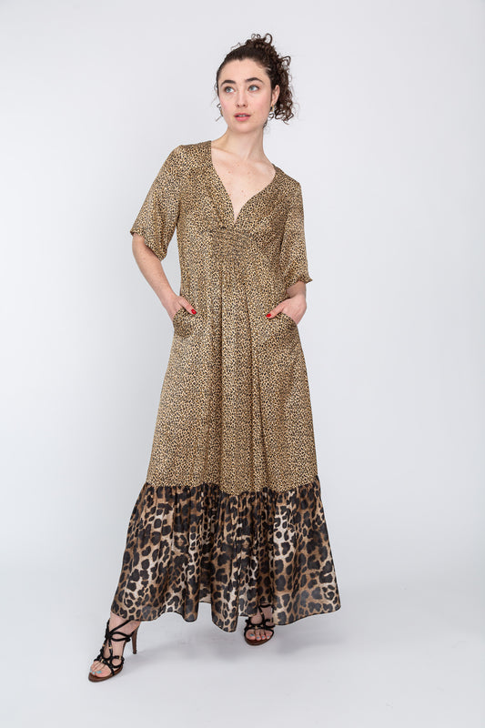 Wild Cat Maxi Dress