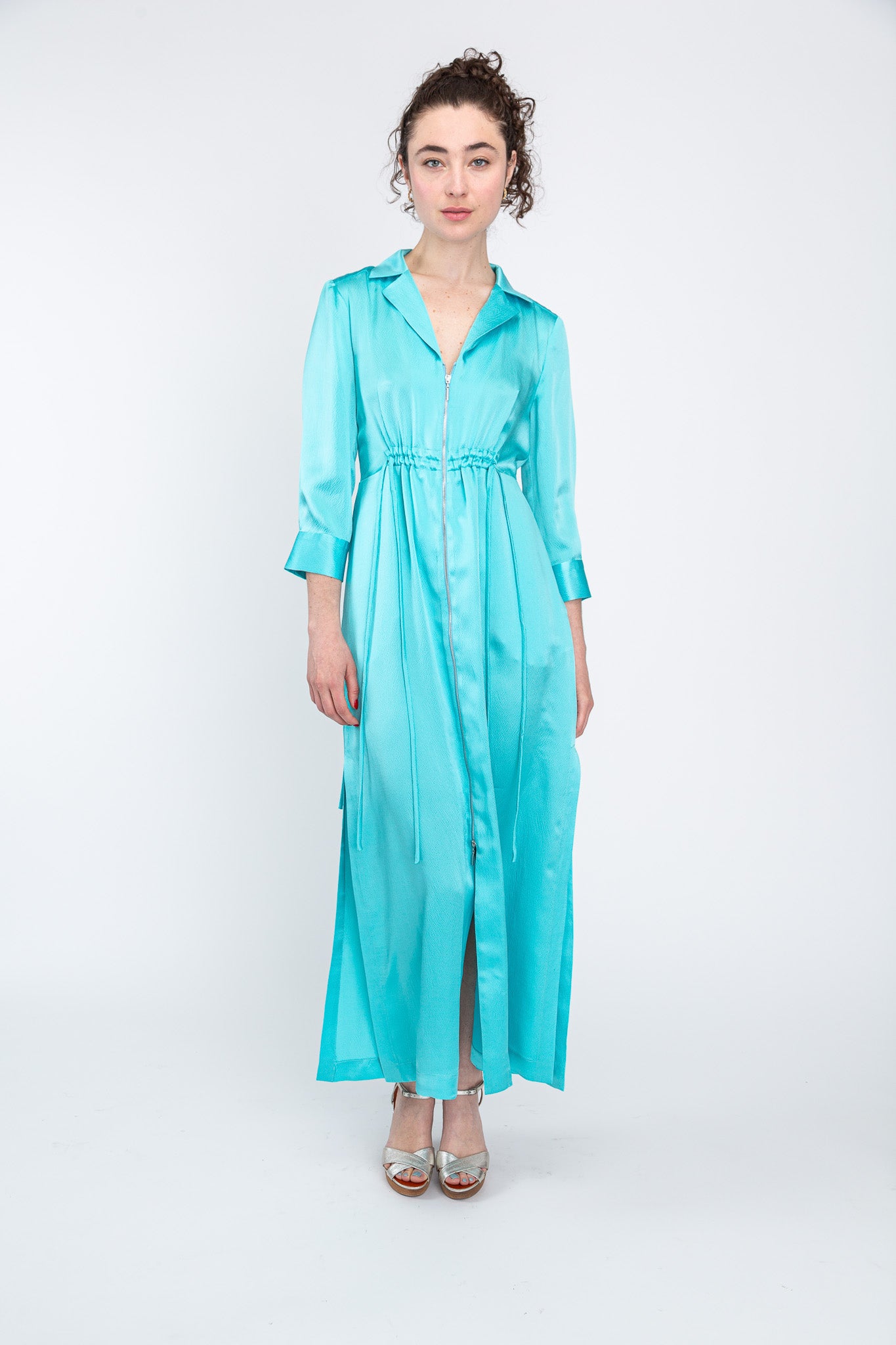 Aqua Baroness Dress