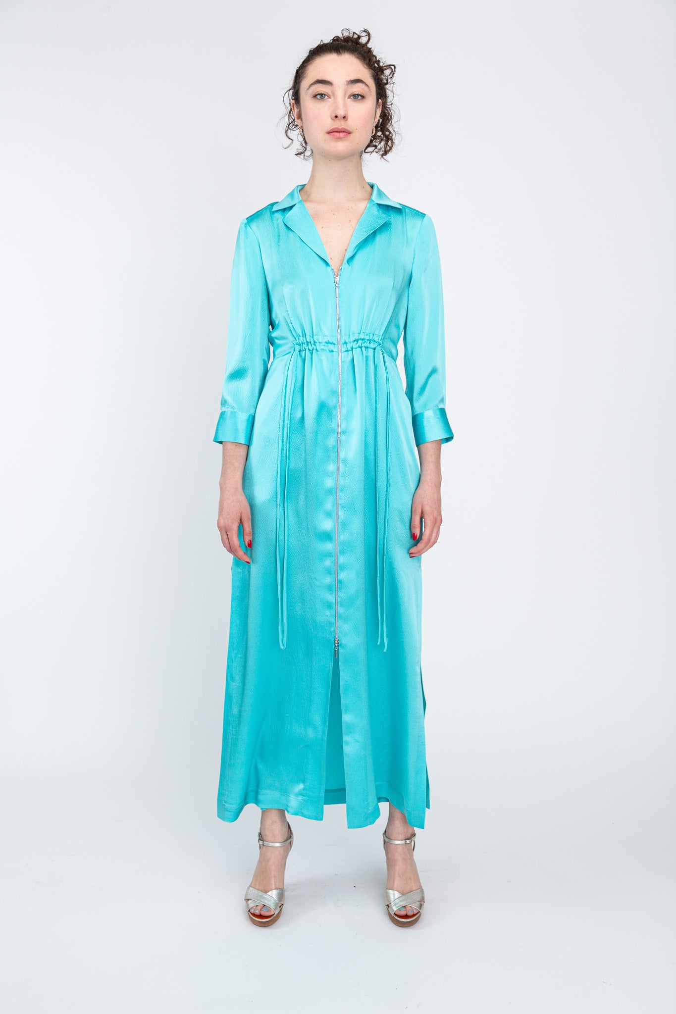 Aqua Baroness Dress