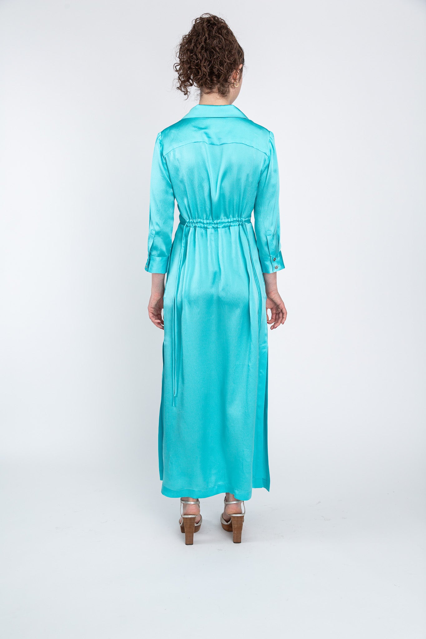 Aqua Baroness Dress