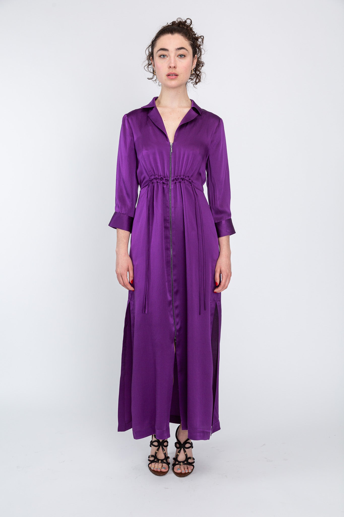 Plum Baroness Dress