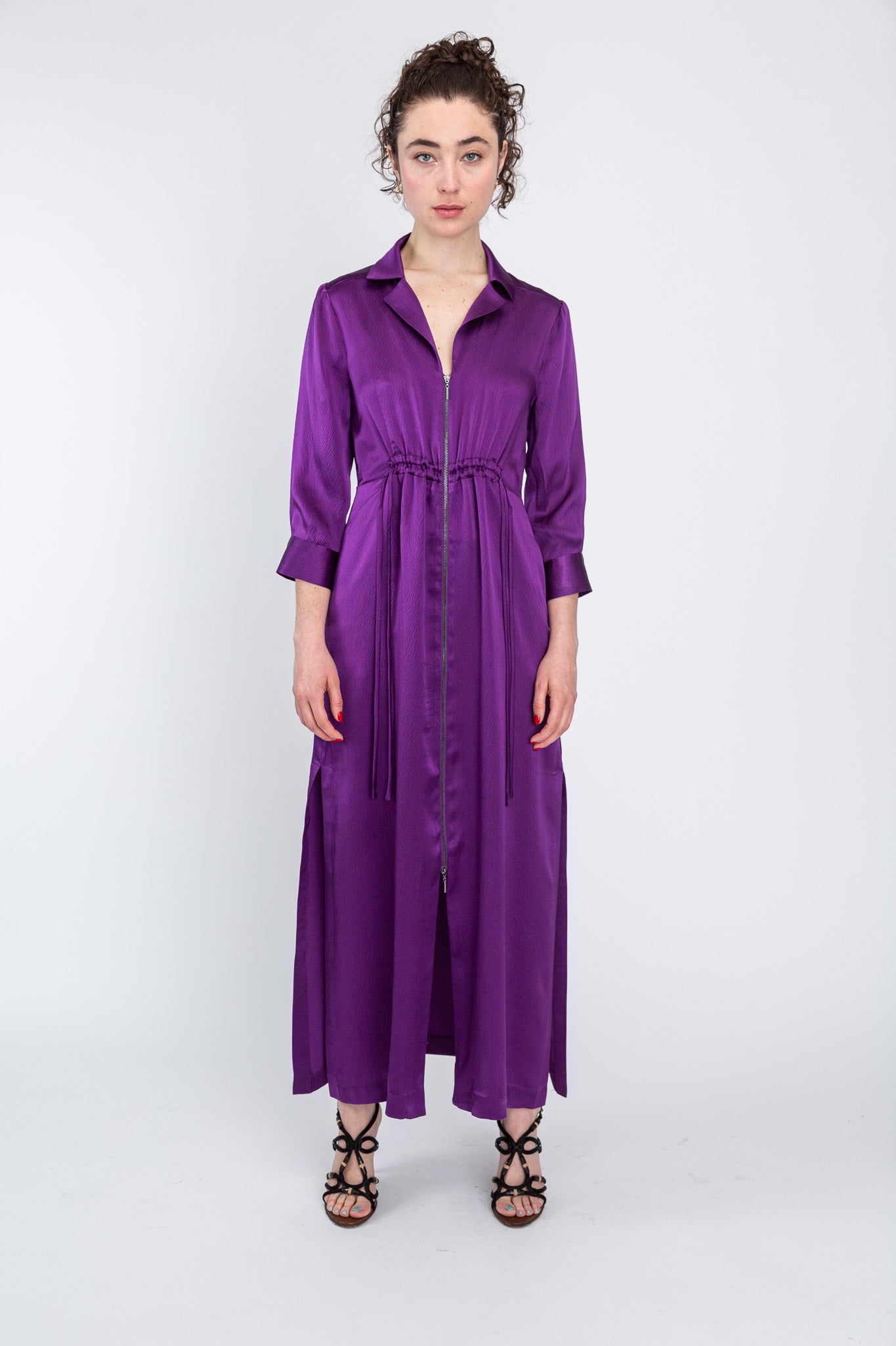 Plum Baroness Dress