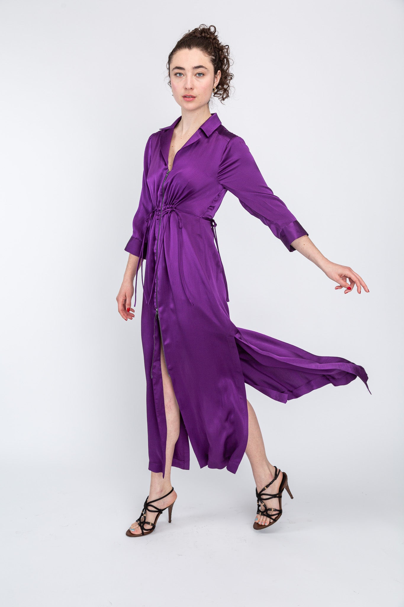 Plum Baroness Dress