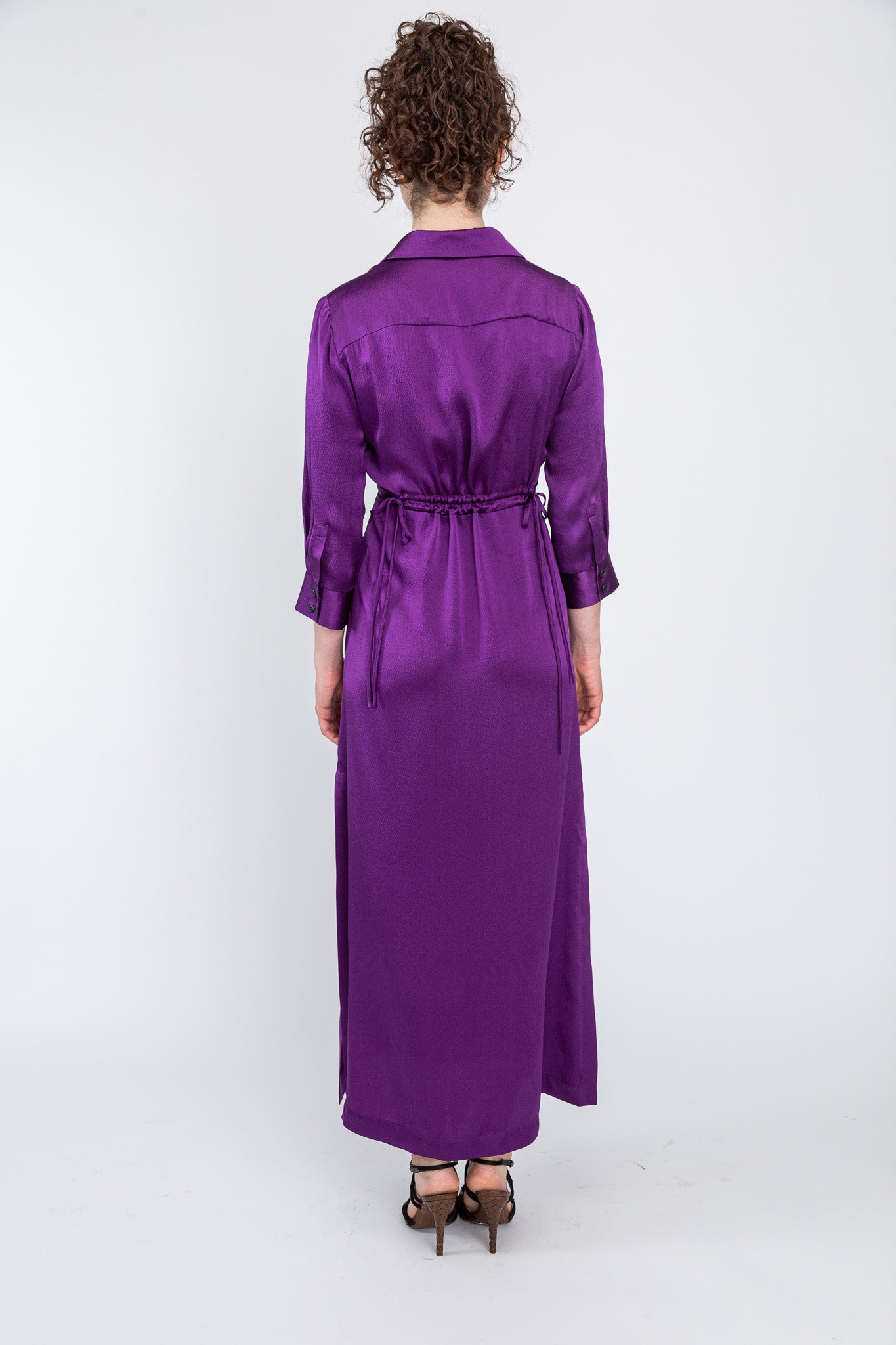 Plum Baroness Dress