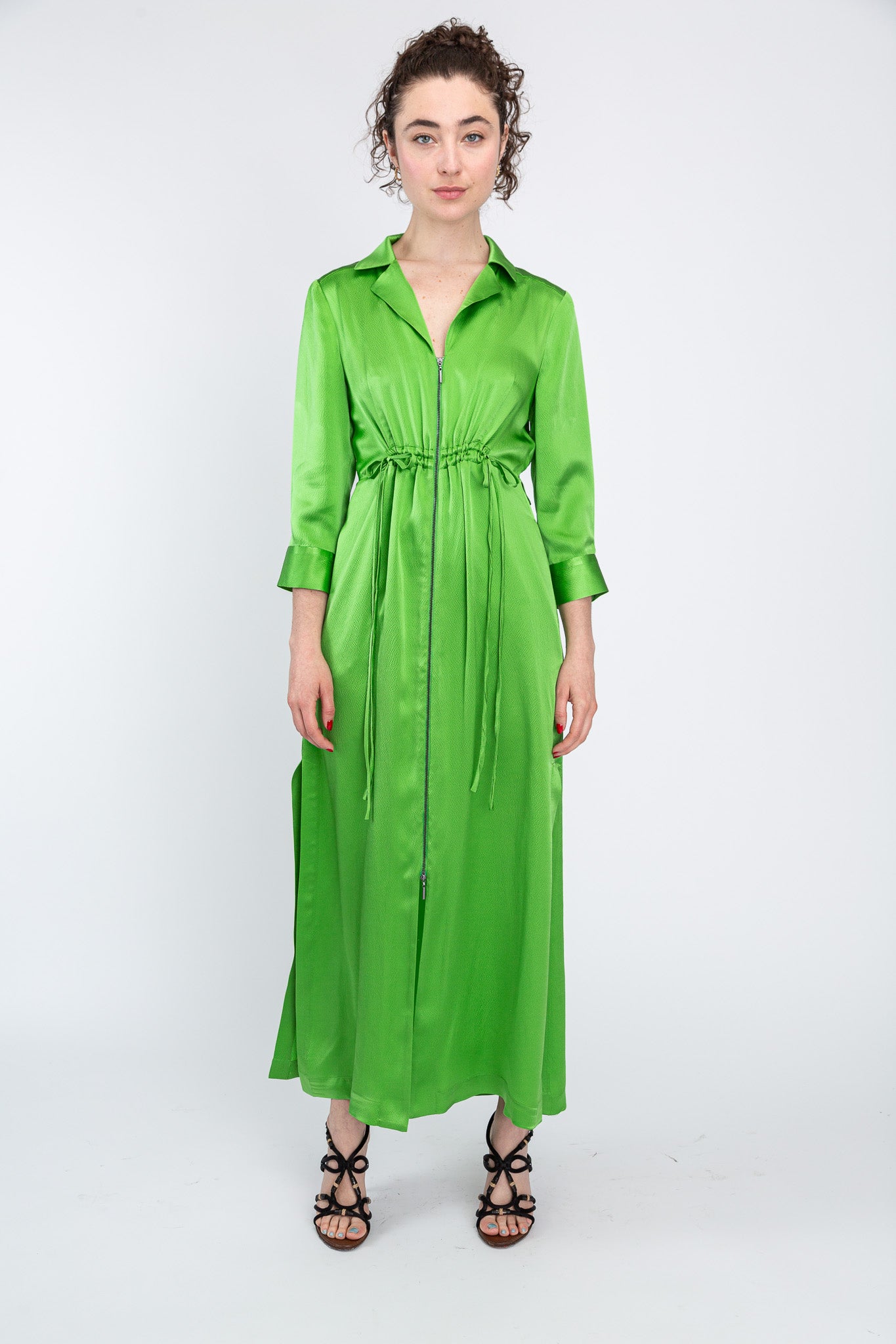 Lime Baroness Dress