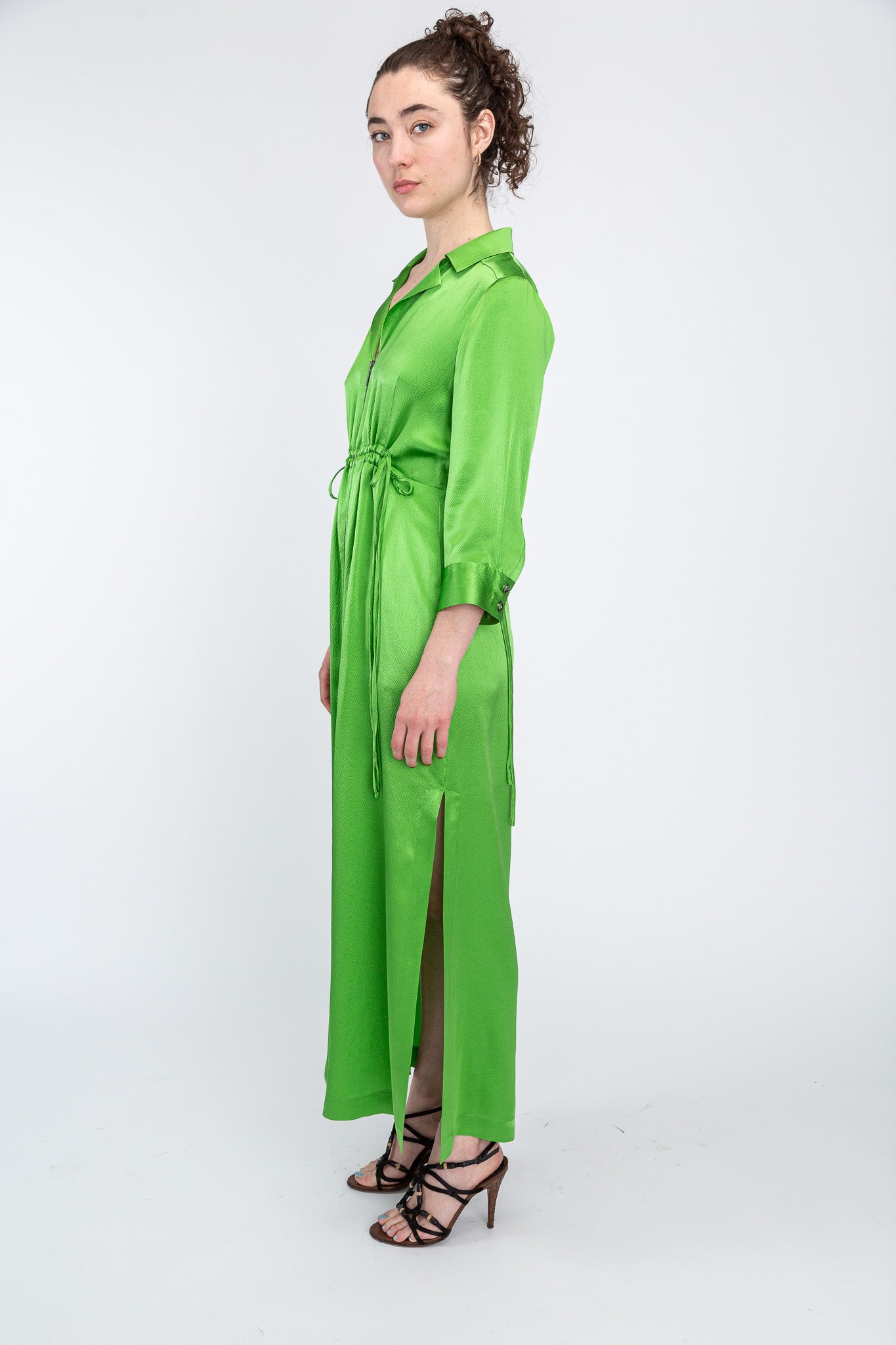 Lime Baroness Dress