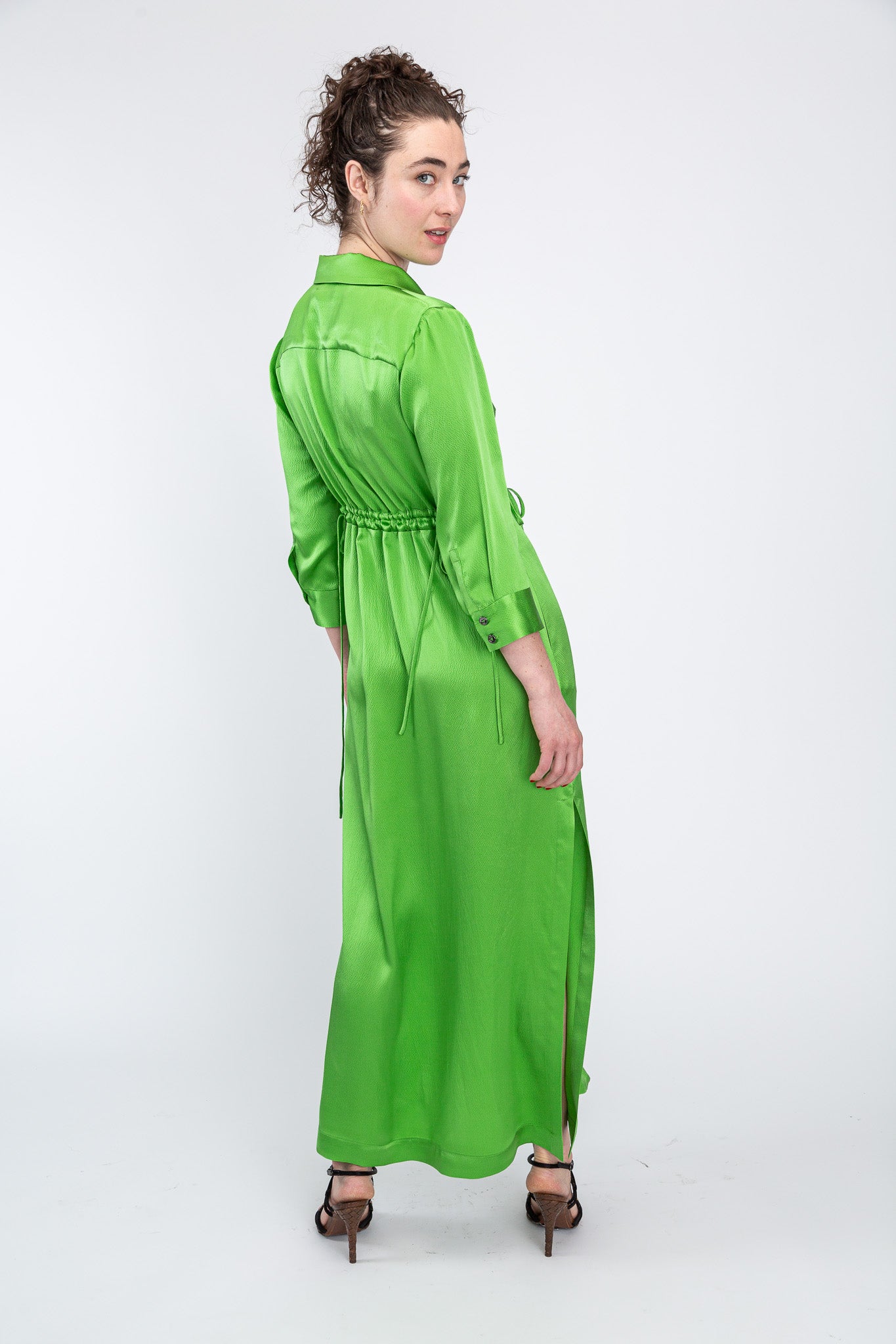 Lime Baroness Dress