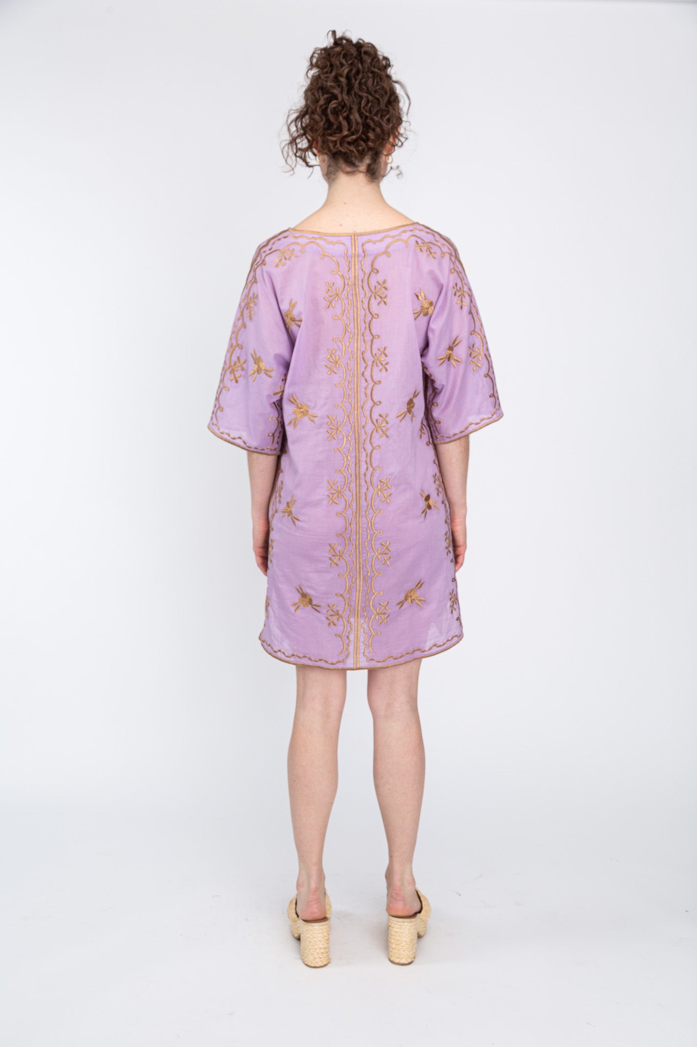 Lilac Mini Caftan