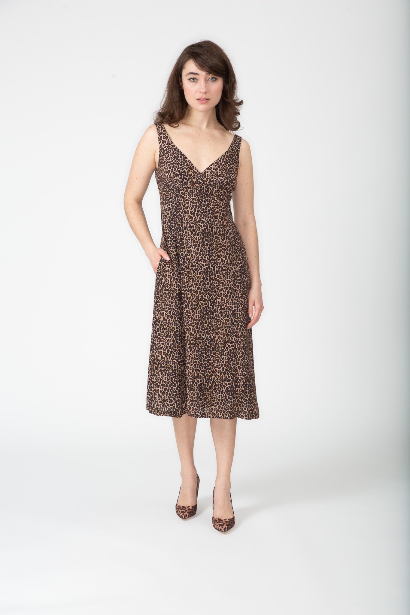 Leopard Sheath Dress