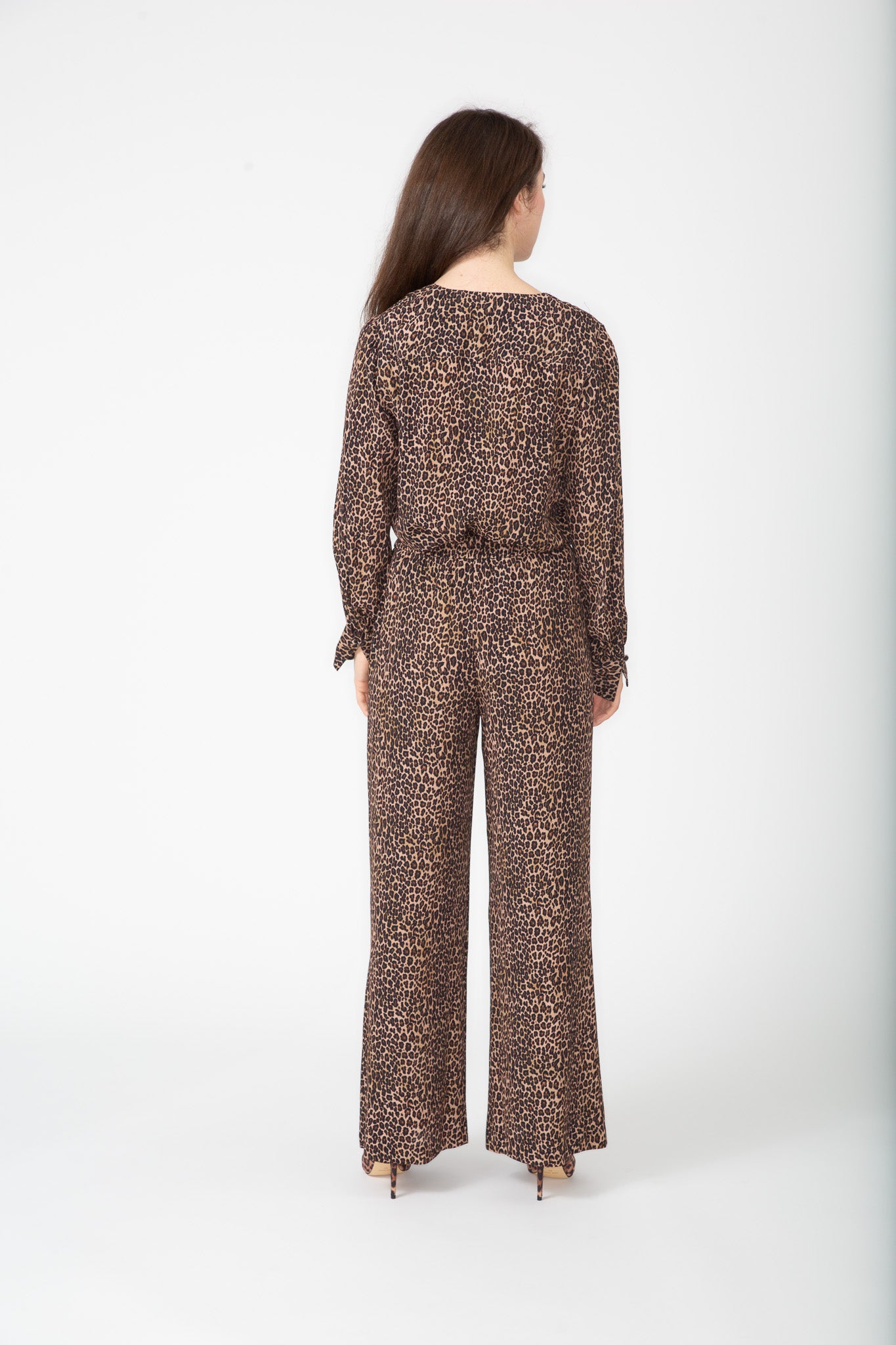 Leopard Palazzo Pant