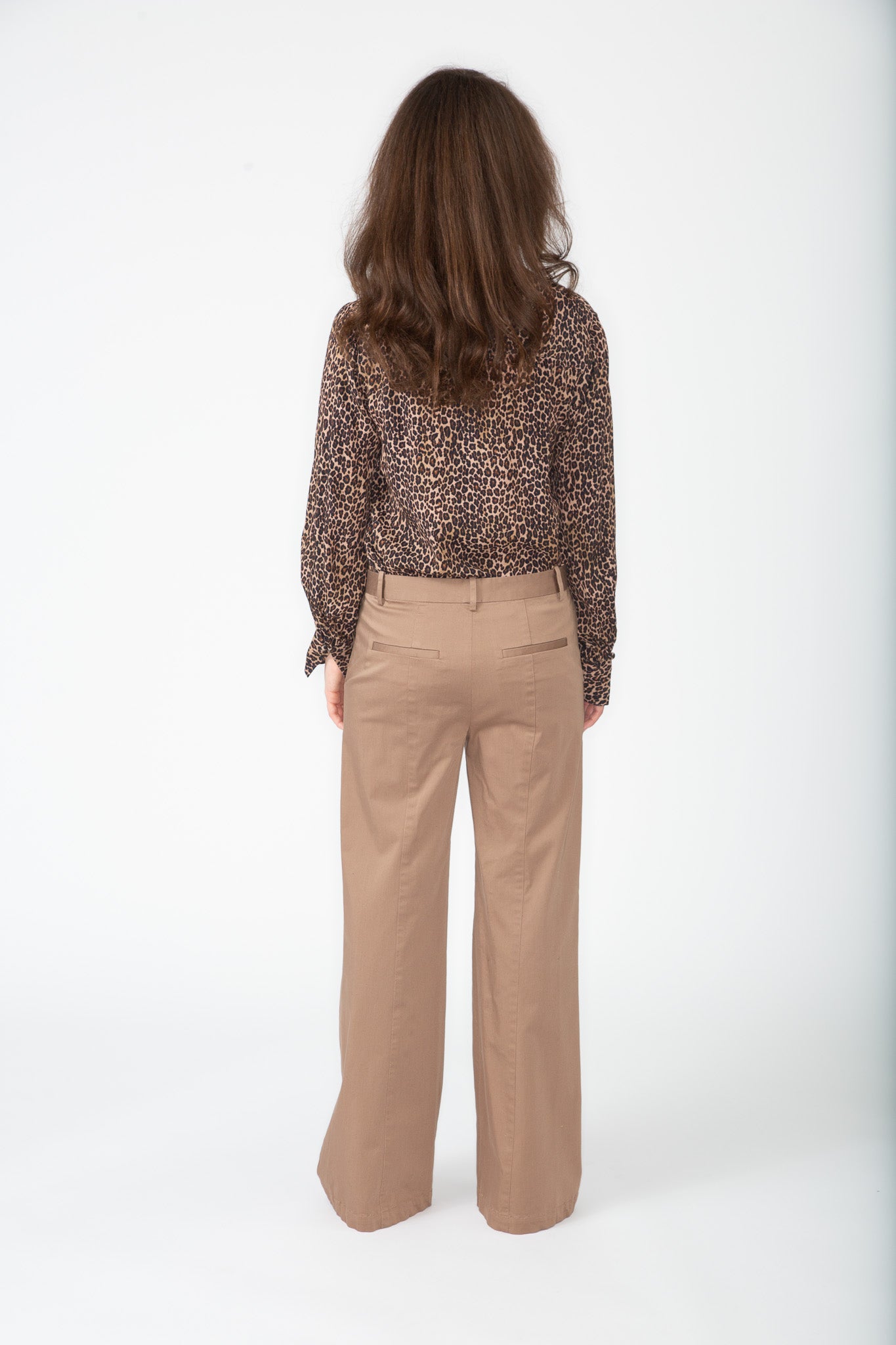 Caramel Slouchy Trouser