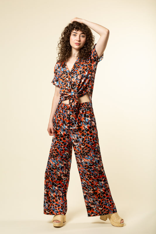 Print Pyjama Top