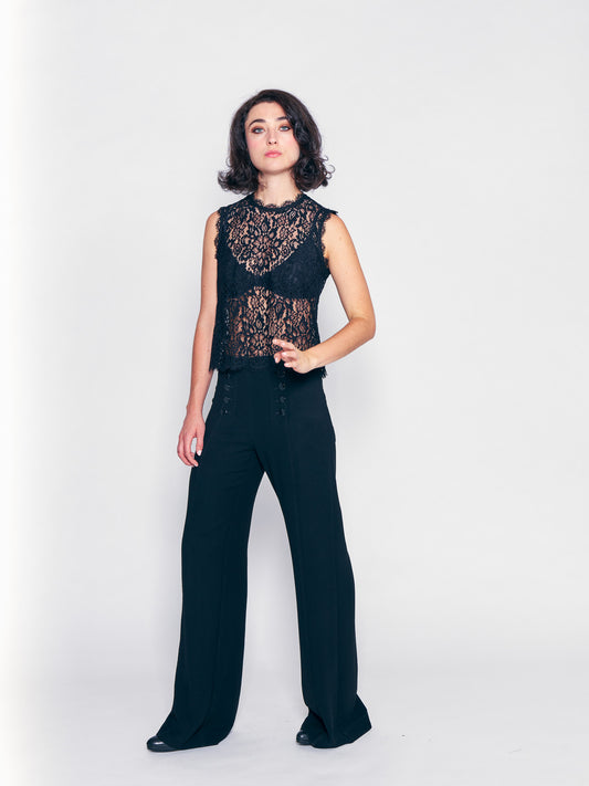 Black Sailor Pant