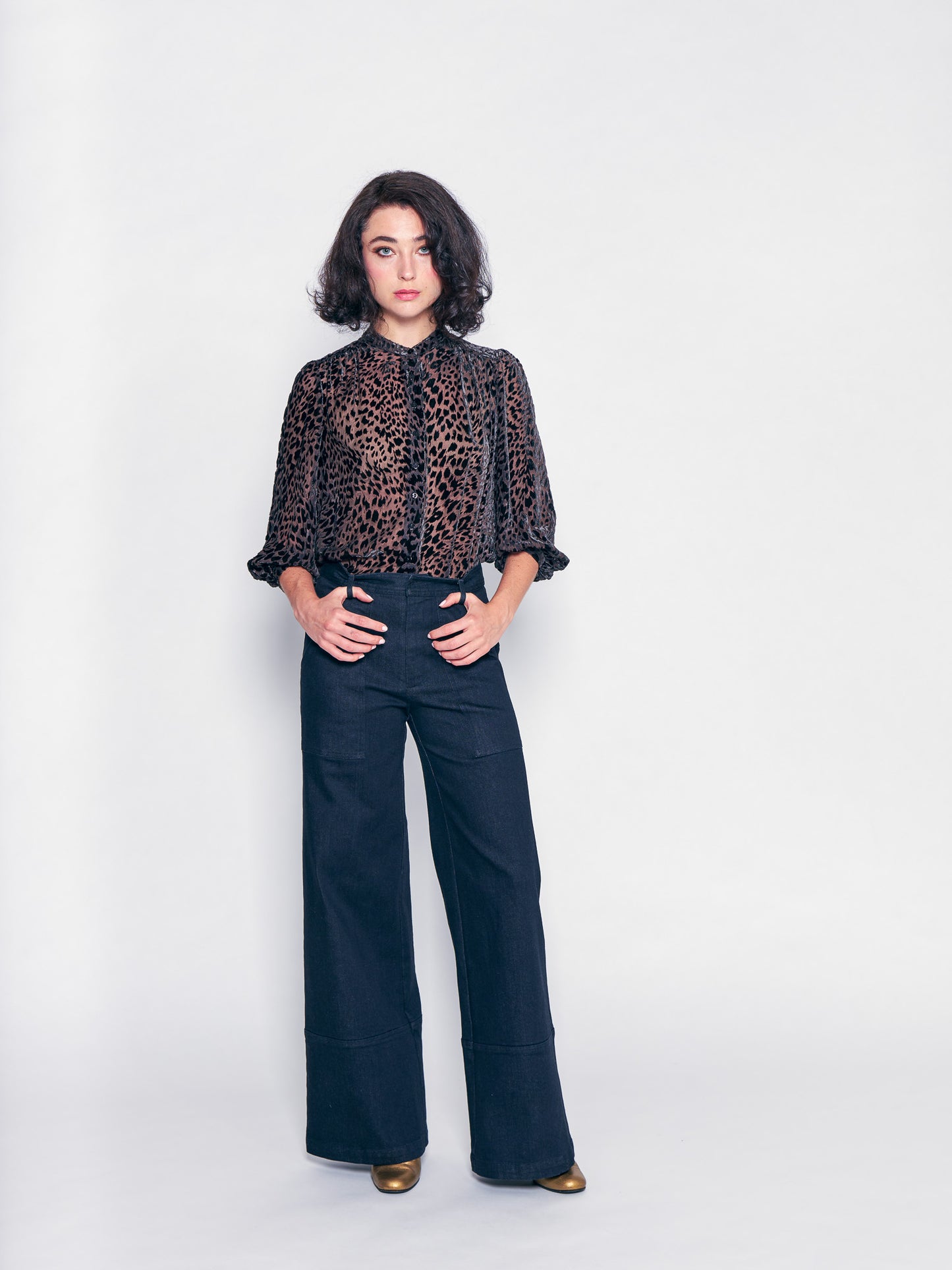 Devore' Velvet Disco Top