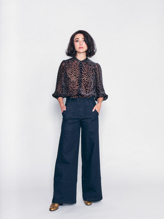 Devore' Velvet Disco Top