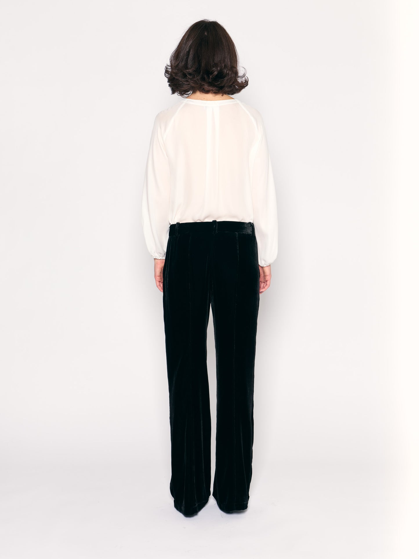 White Lace Fly Away Top