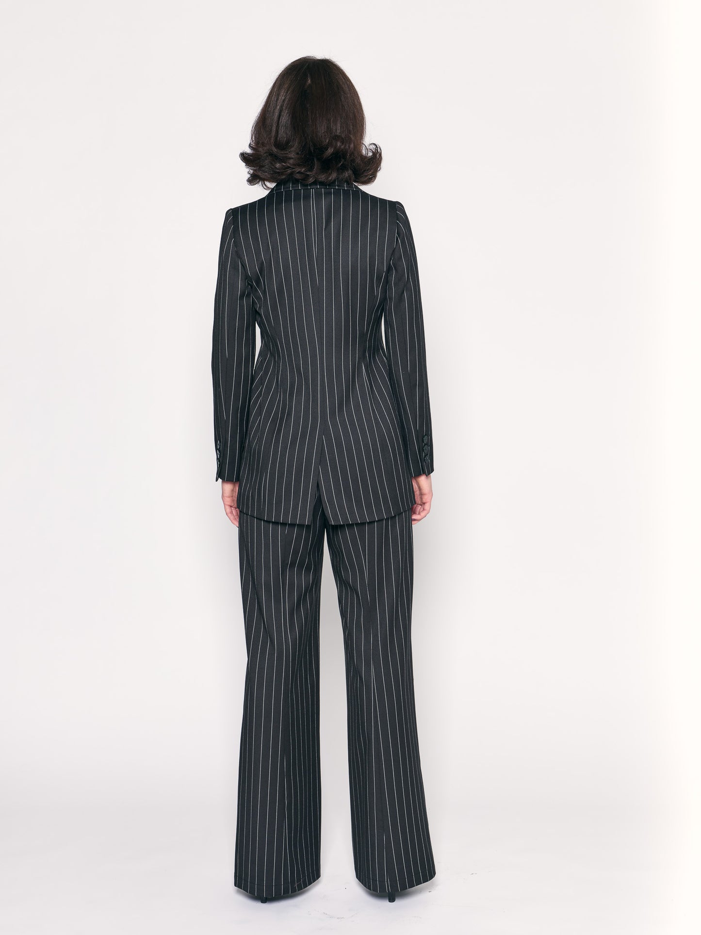 Pinstripe Blazer
